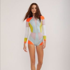 (Not Available) Cynthia Rowley Color Block Wetsuit